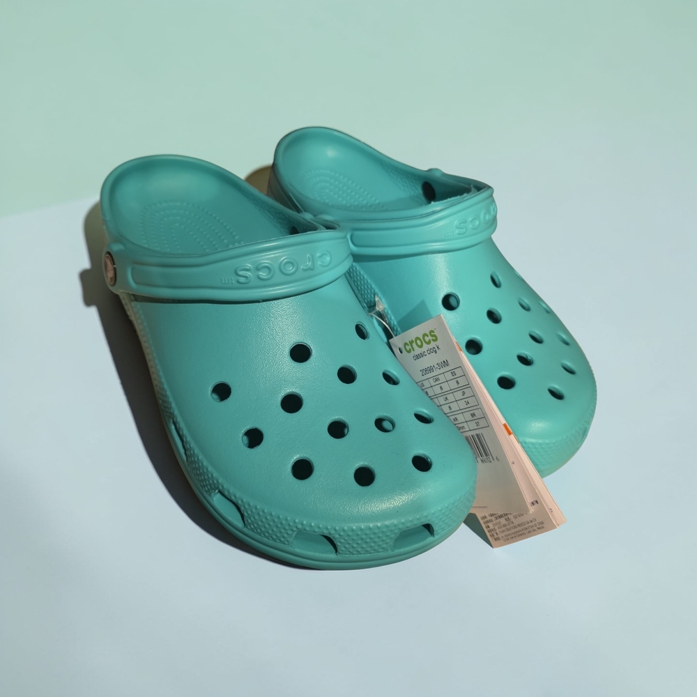 CROCS Kids Slippers - Aqua Blue